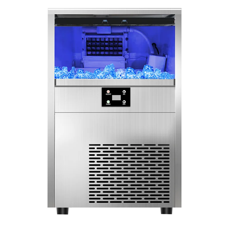 Automatic Portable Clear Ice Tube Block Maker Tube Machine  Countertop Small 200KG 500kg 1000KG for Business