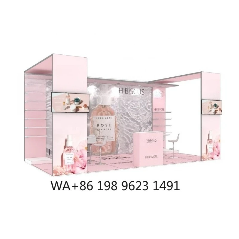 Hot Sale Modular 20x10 Aluminum Frame SEG Lightbox Backlit Exhibition Display Booth High Quality Portable LED Trade Show Booth