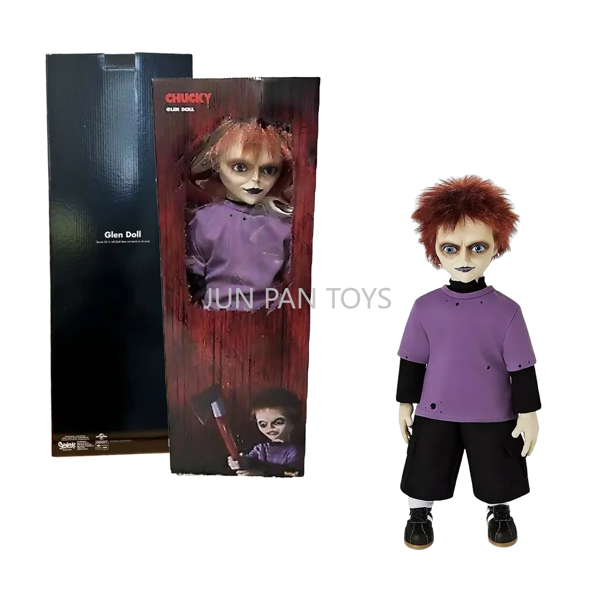 MDS Chucky jeu d'enfant Glen poupée esprit 24 pouces horreur interactive à collectionner adulte figurine d'action film classique cadeau jouet YH185