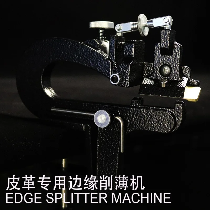 Professional Portable Leather Peeler Machine, Skiving Tool For DIY Leather Craft & Goods Processing