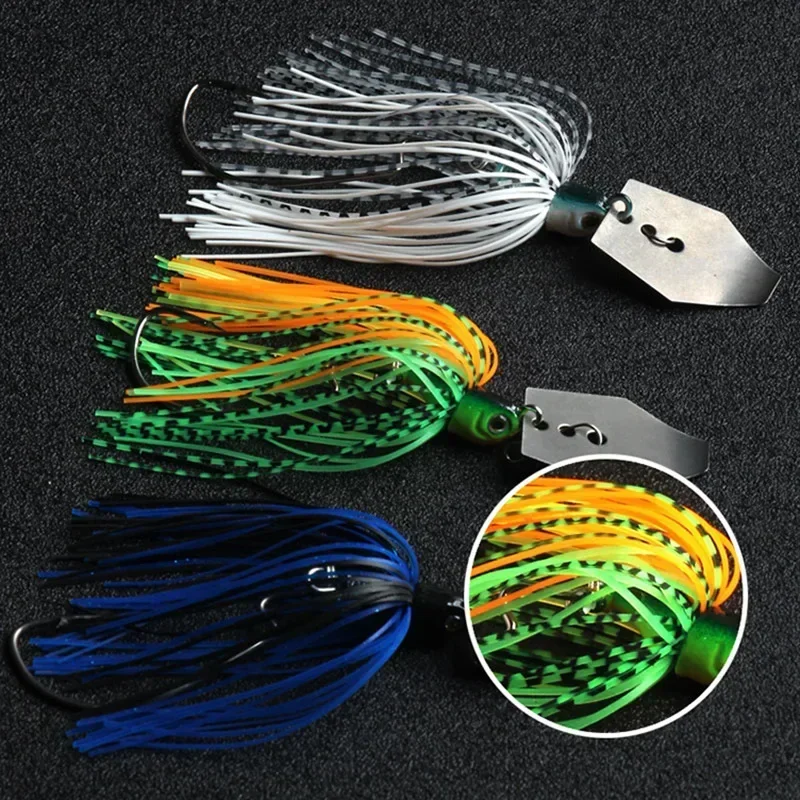 Spinner bait 16g Chatter bait weedless fishing lure Buzzbait wobbler chatterbait for bass pike walleye fish chatterbait