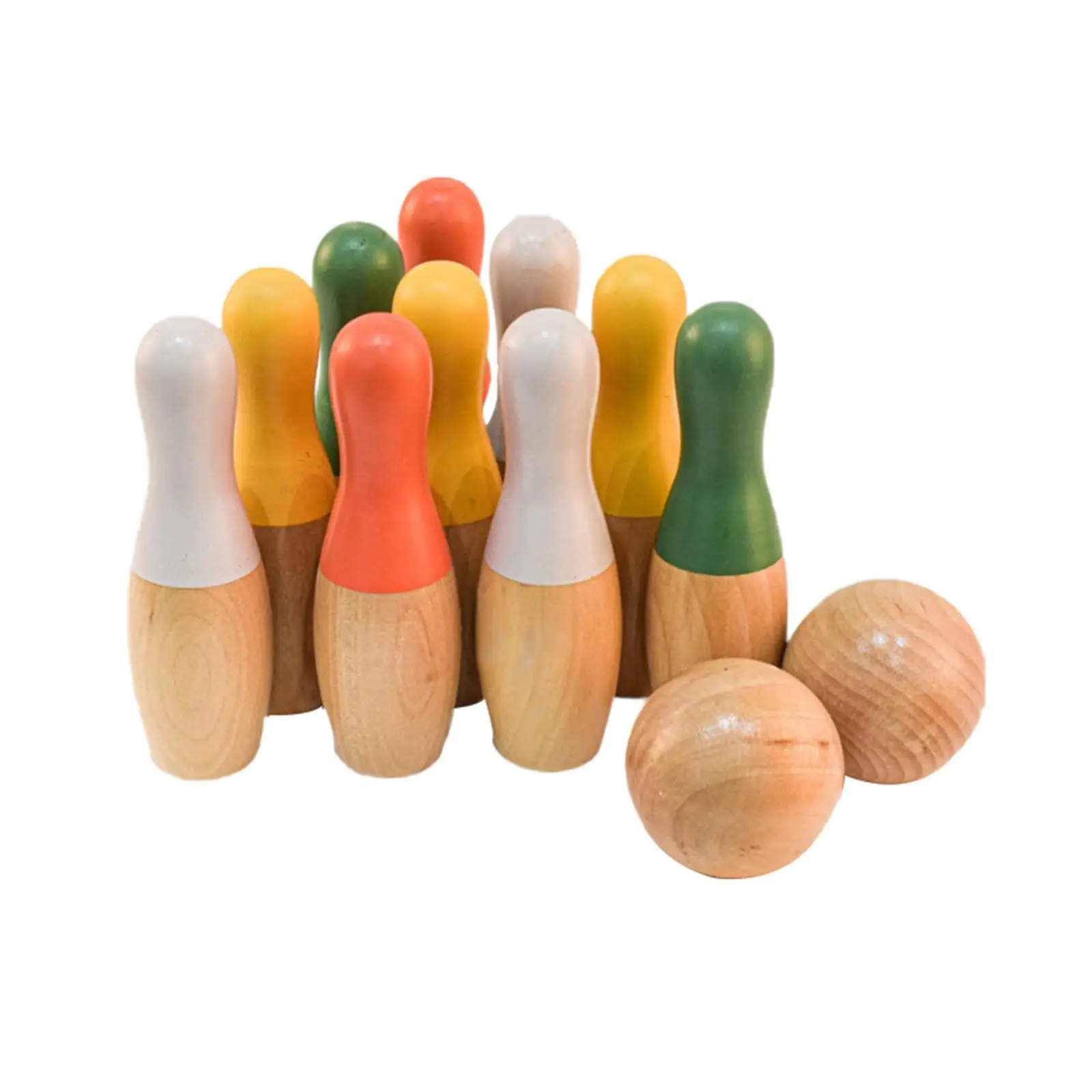 Set di giocattoli da Bowling per bambini, giocattoli sportivi sviluppo della percezione del colore Set da Bowling per bambini Bowling giocattolo sportivo per regali di compleanno