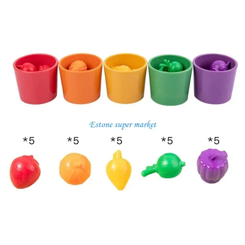 090B Simulation Fruits Vegetable Farm Plantation Toy Activity Center Board Child Gift