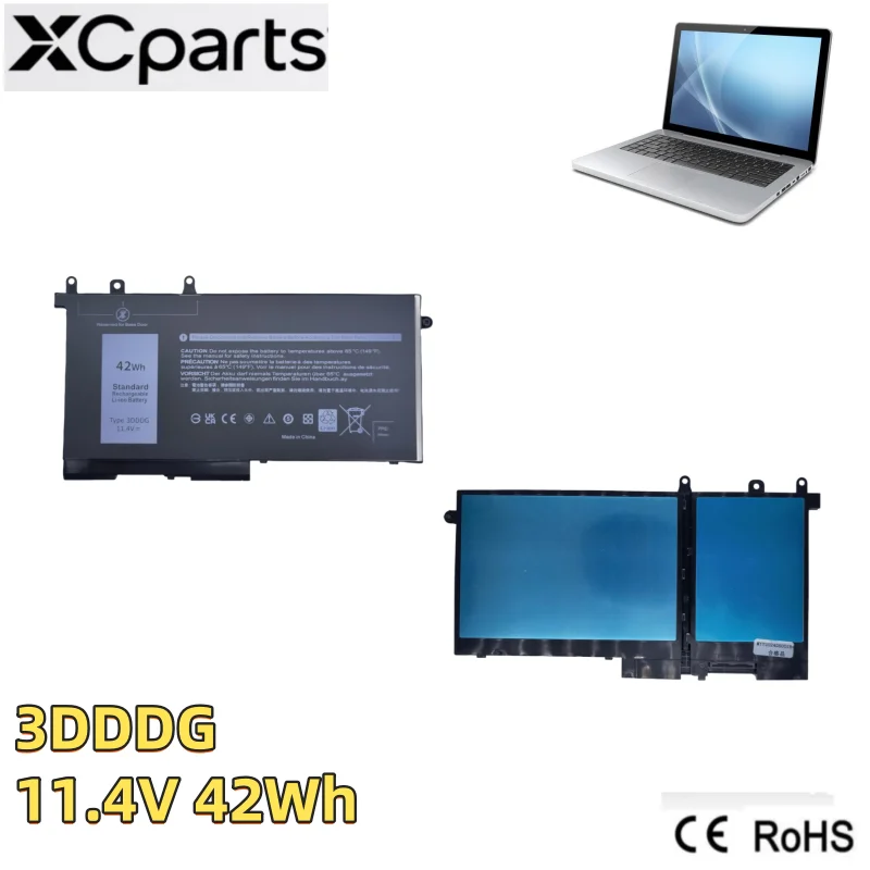 

New 11.4V 42Wh Laptop Battery 3DDDG For Dell Latitude 5280 5288 5480 5580 5490 5590 5491 5591 5495 5488 Precision M3520 M3530