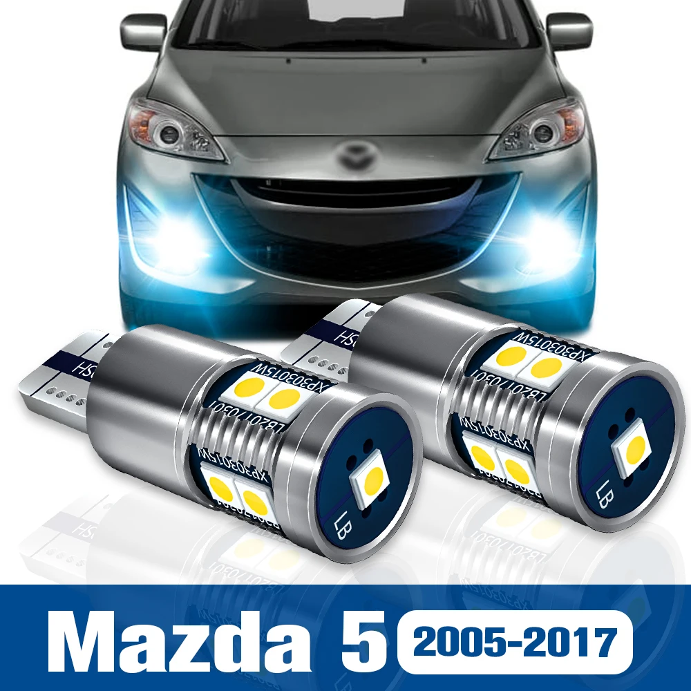 

2pcs LED Clearance Light Bulb Parking Lamp Accessories Canbus For Mazda 5 2005-2017 2007 2008 2009 2010 2011 2012 2013 2014 2015