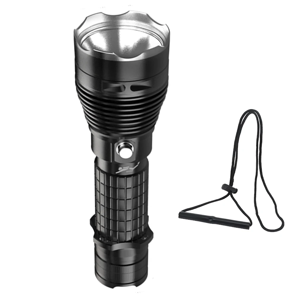 High Power IPX8 Diving Flashlight 5000 Lumens Waterproof Scuba Diving Flashligh Portable Dive Torch 200M Underwater Lamp Lantern image 6