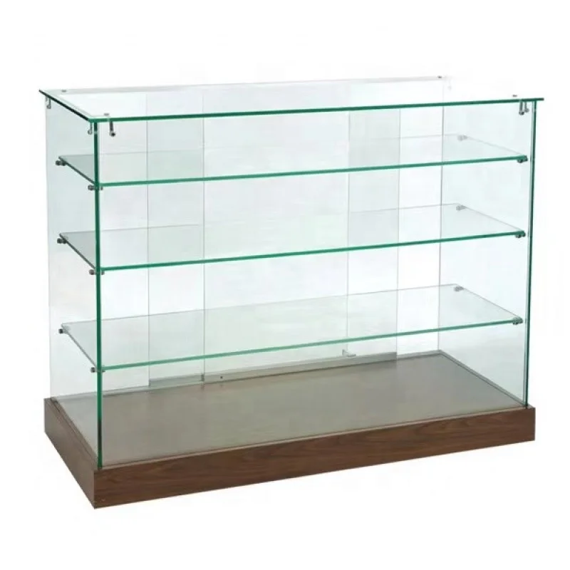 custom.Glass Jewelry Display Cabinet Showcase