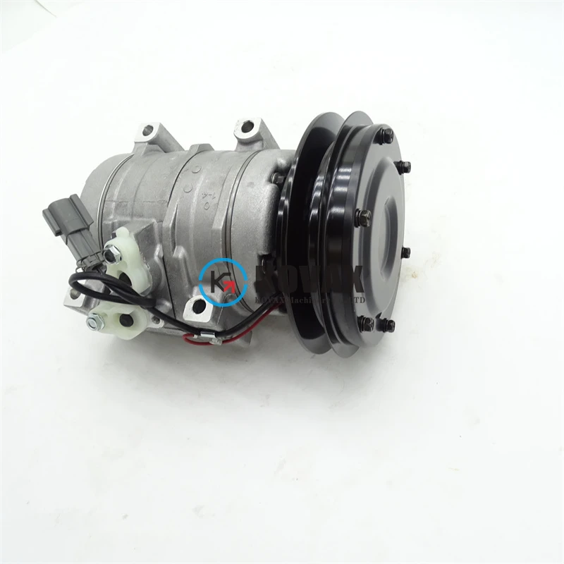 20Y-979-6121 Air Conditioning Compressor For PC200-7 PC220-7 PC300-7 PC350-7 PC200-8 PC220-8 PC270-8 PC300 Engine Excavator Part