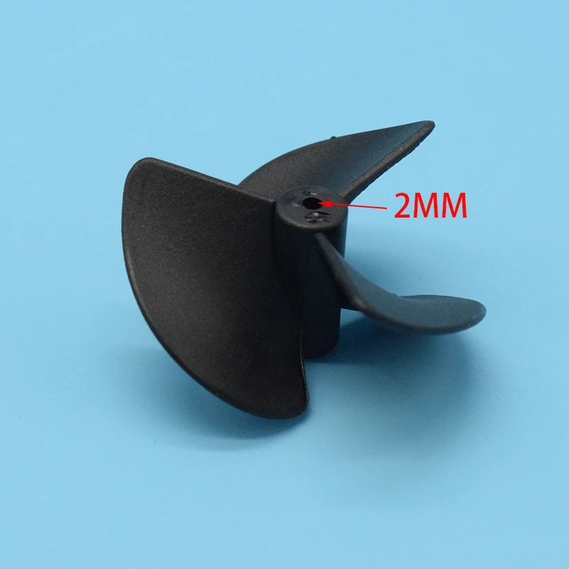 2pairs Rc Boat DIY 2mm Propellers D36mm CW / CCW Electric Nylon Prop / Screw For Rc Boats Models 2mm Shaft