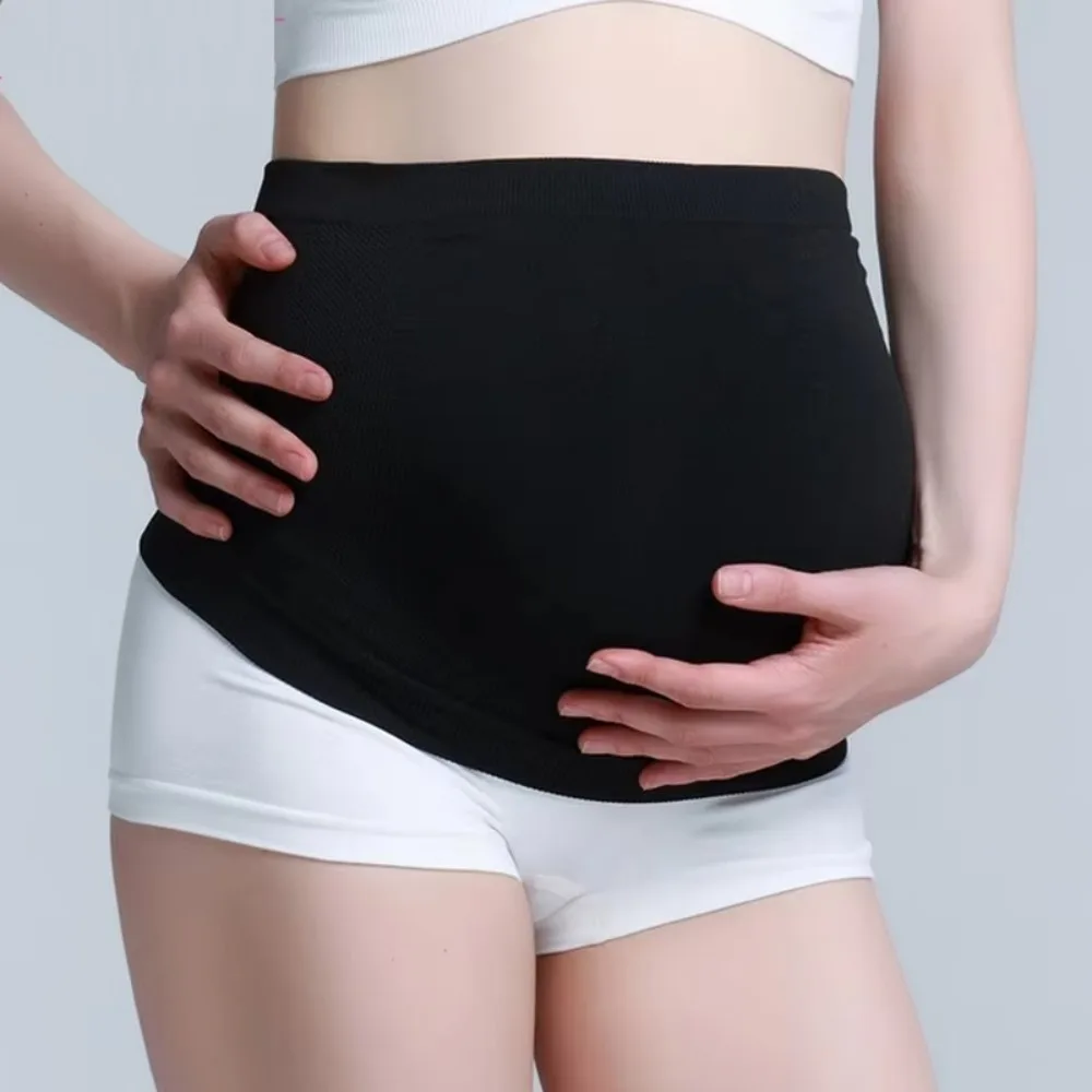 Breathable Women Pregnant Belts Back Pressure-Reduction Elastic Pregnancy Brace Belt Non-slip Pregnant Belt Waist 2-10 months