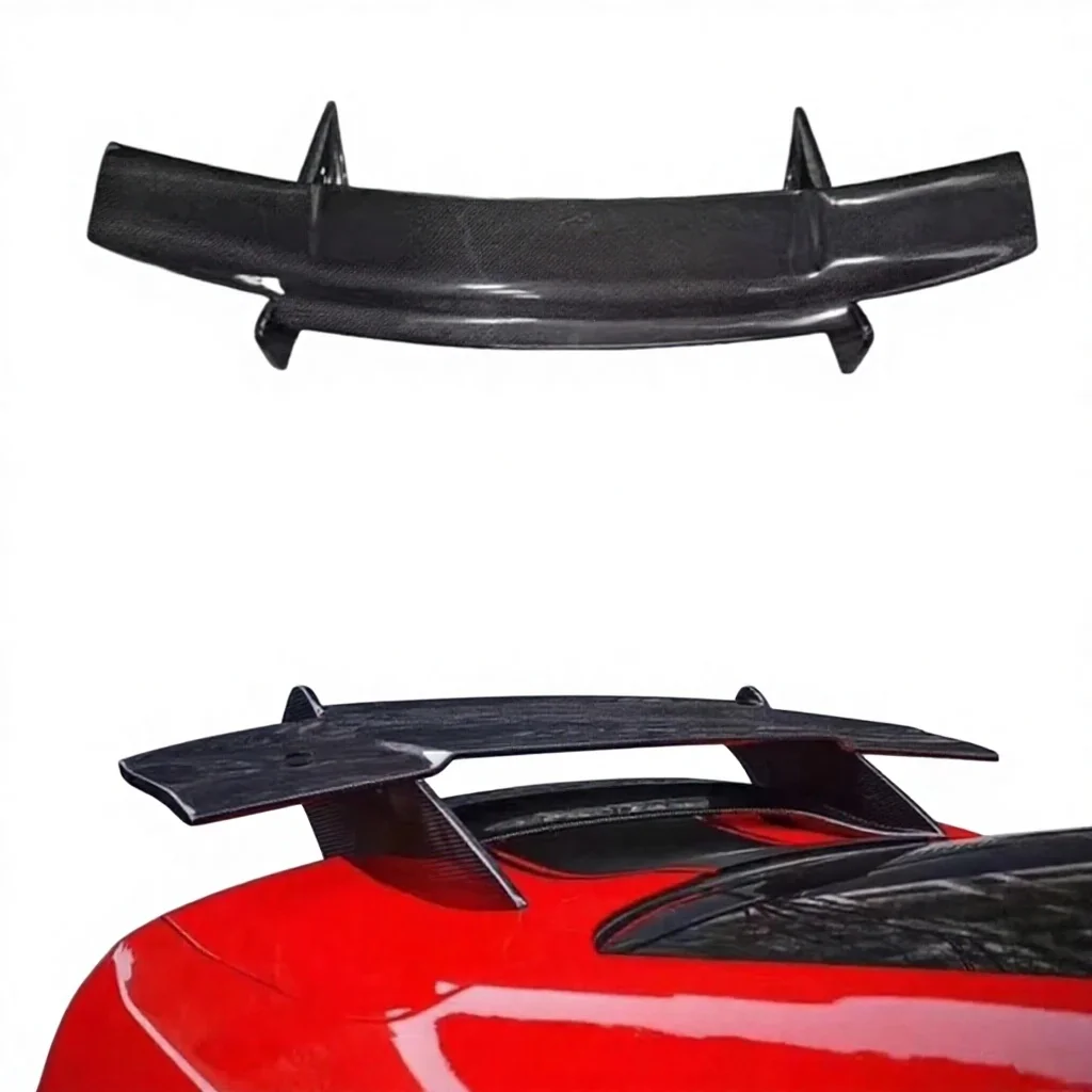 

KSUI New 2015-2016 for Mustang Carbon Fiber Aircraft Tail Wing Upgrade Trunk Spoiler Performance Body Kit