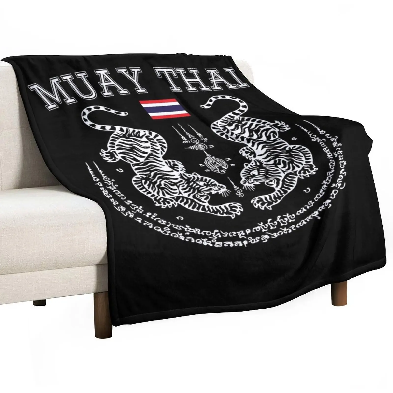 

Muay Thai Men Kickboxing Men Women Kid - Toi Muay Thailand Throw Blanket Plaid Hairy Blanket sofa bed Polar blanket