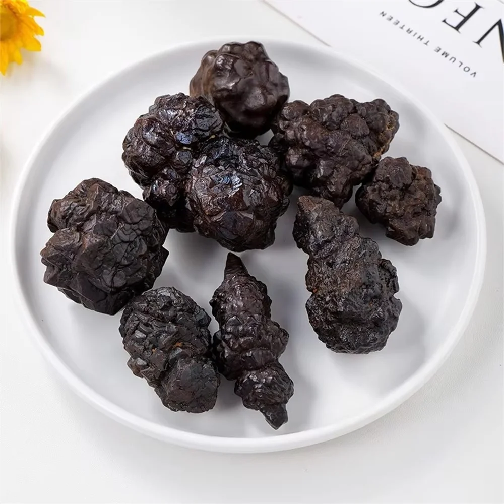 1/3pcs Natural Crystal Healing Reiki Semi-Precious Stone Egypt Carbonado Stone rough raw rock  Prophecy Stone For Meditate Heali