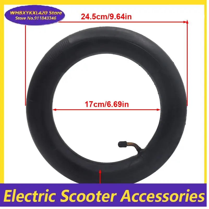 Tubo interno durável 255x55 curvas de tubo interno para câmaras de ar de pneus de bicicleta