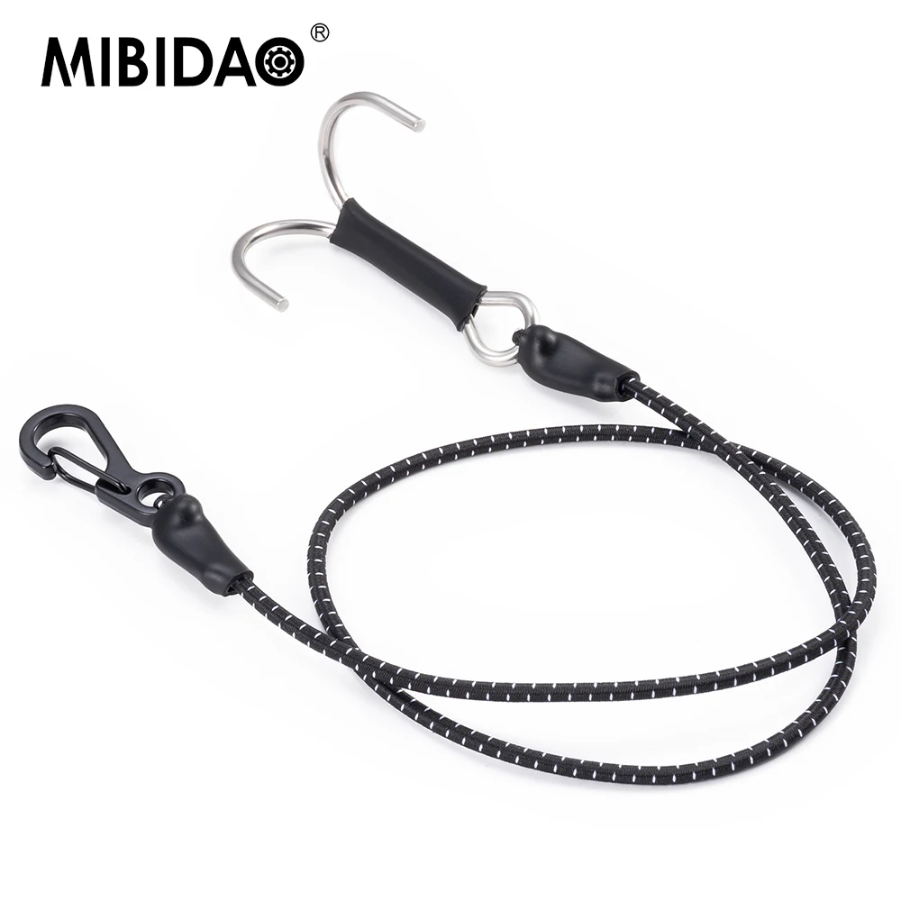 MIBIDAO Simulation Buckle Hook Rope for Axial SCX10 TRX-4 HPI HSP Redcat 1/10 RC Model Buggy Truck Car Decorations Tool Parts