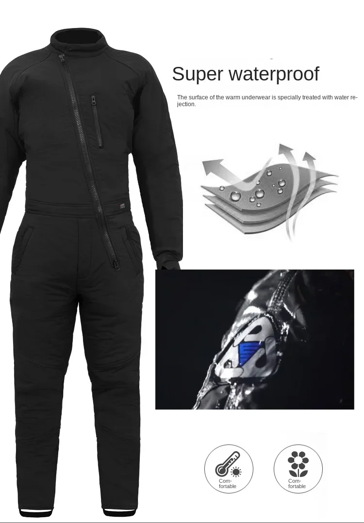 Fato de Mergulho, Roupa Inferior Térmica, 1 Peça, 200 Inferior, 400