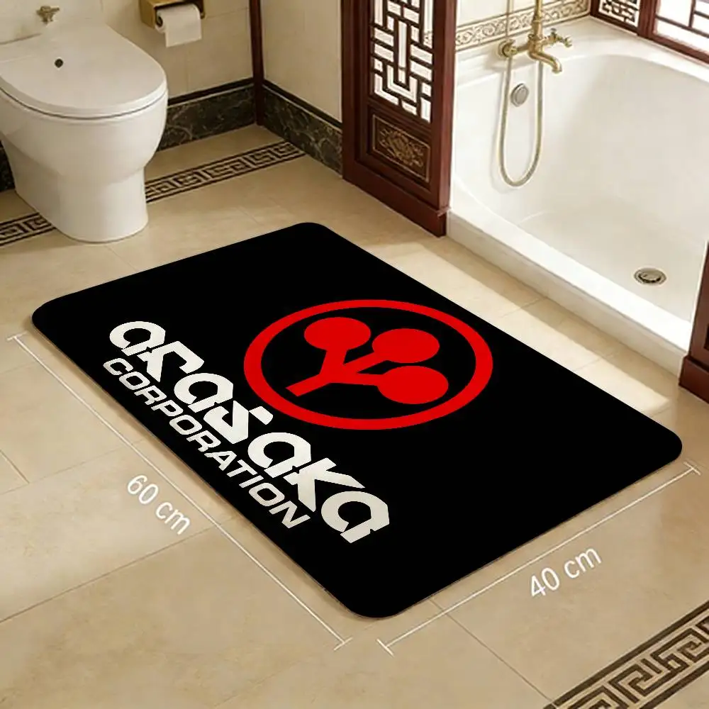 Arasaka Corporation Logo Hallway Carpet Washable Non-Slip Living Room Sofa Chairs Area Mat Kitchen Doormat Area Rug
