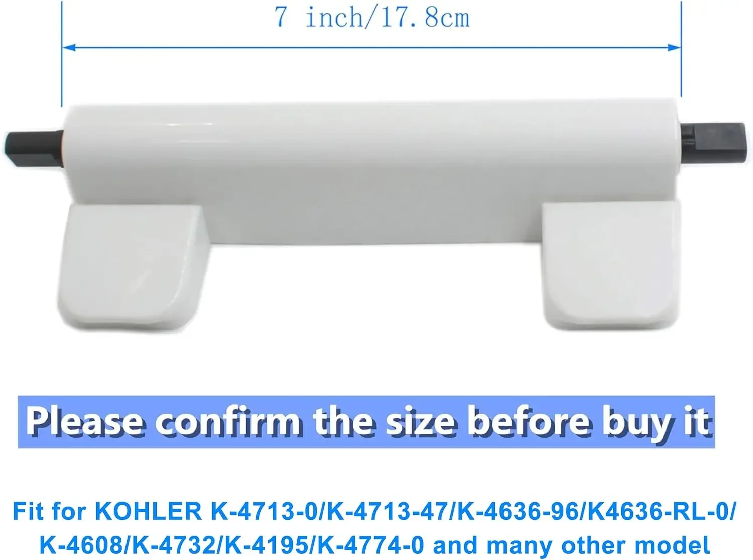 

1 Set Toilet Seat Hinge Repair Kit 10x10x5cm For Models 1150464-0 And 1109093-0 Toilet Seat Hinge Repair Kit Toilets Accessories