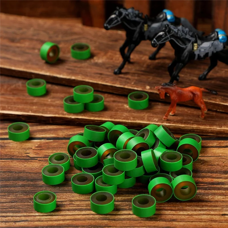 

AB42-50 Pieces Of Bull Three-Ring With Casters Livestock Castingtools Suitable For Pasture Field Use Animal Management