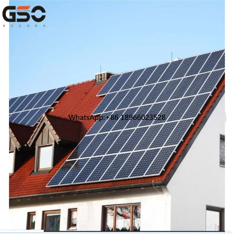 Complete Set Whole House Solar Kits 5000Watt 5KW Off Grid Hybrid Solar System