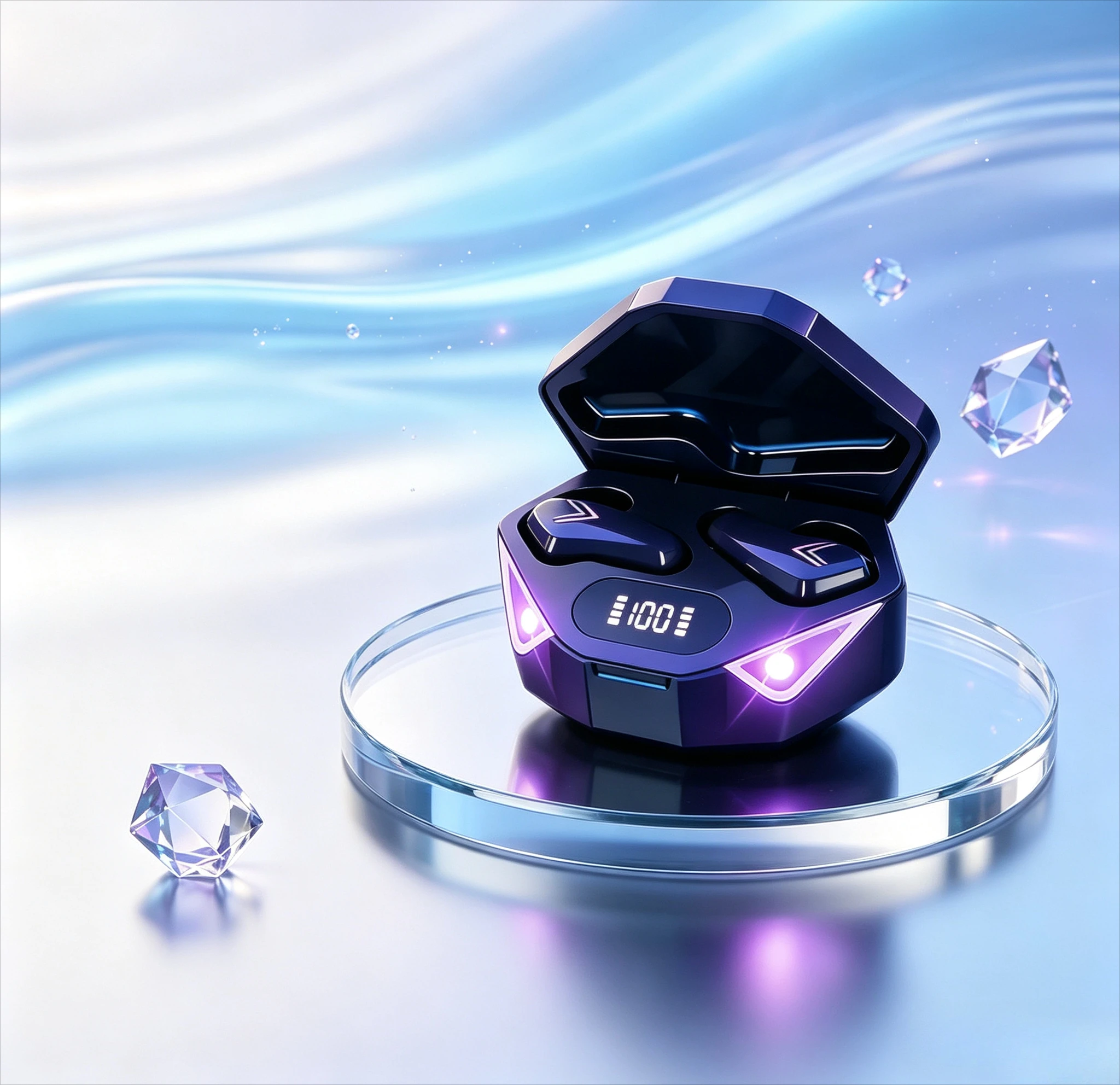 TWS Gaming Earbuds Wireless Bluetooth Earphones With Mic Bass Audio Sound Positioning 9D Stereo Music HiFi Headset For phones