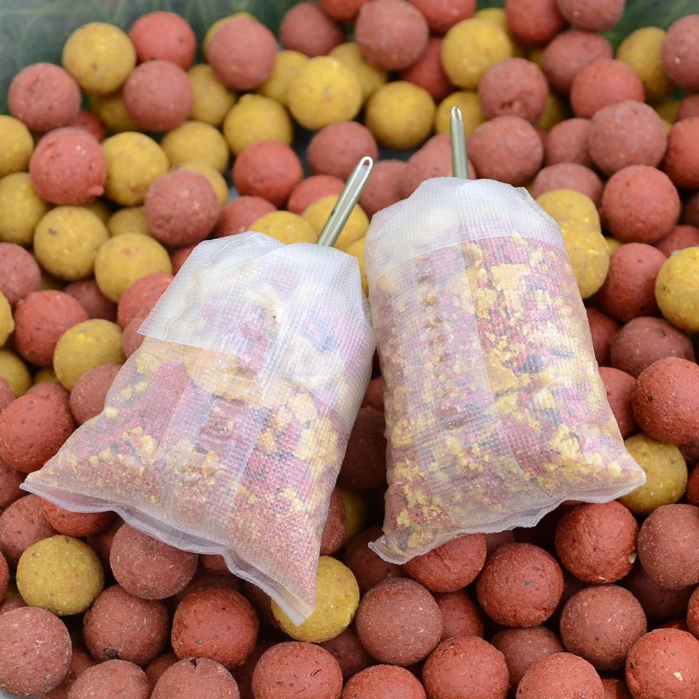 Hirisi 20 Piece Carp Fishing PVA Bags for Fishing Tackle Accessories Size 60*130 85*140 70*200