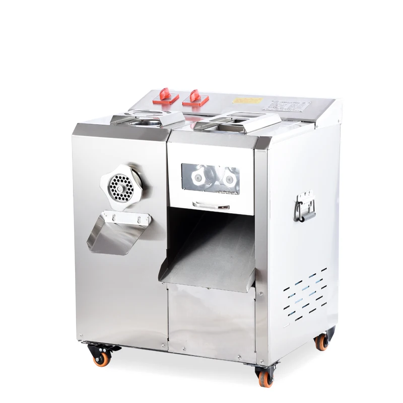 2200W Stainless Steel High Quality Commercial Fresh Meat Mincing Mincer Machine Electric Meat Slicer Grinder