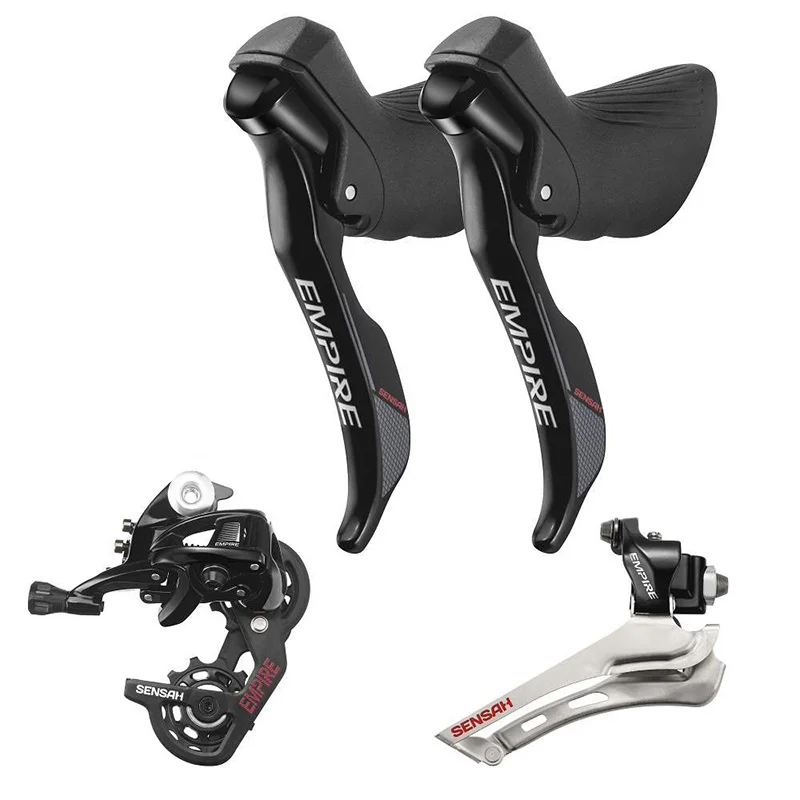 SENSAH Derailleur EMPIRE 2*11 Speed Road Bike Hand Shift Brake Short Leg Rear Derailleur Kit