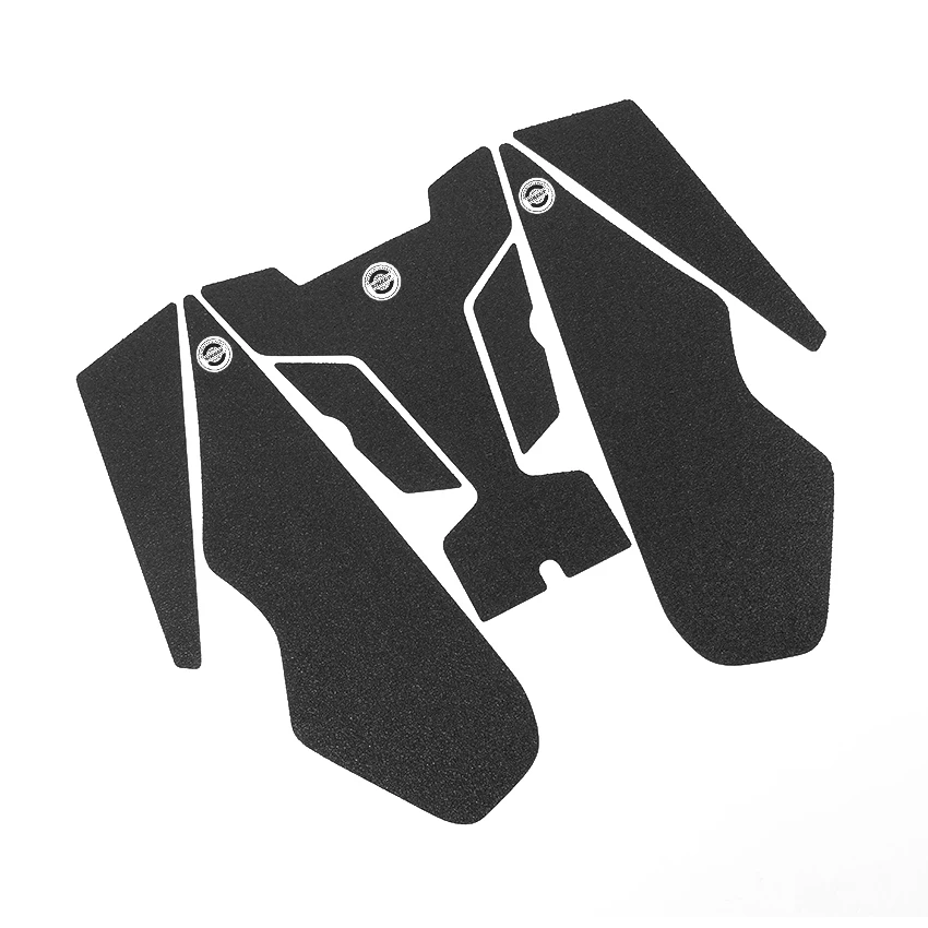 Se adapta a Cyclone RC401 2022 2023 2024 años, almohadillas laterales para tanque de combustible de motocicleta, calcomanías protectoras para el cuerpo, parches adhesivos de espina de pescado