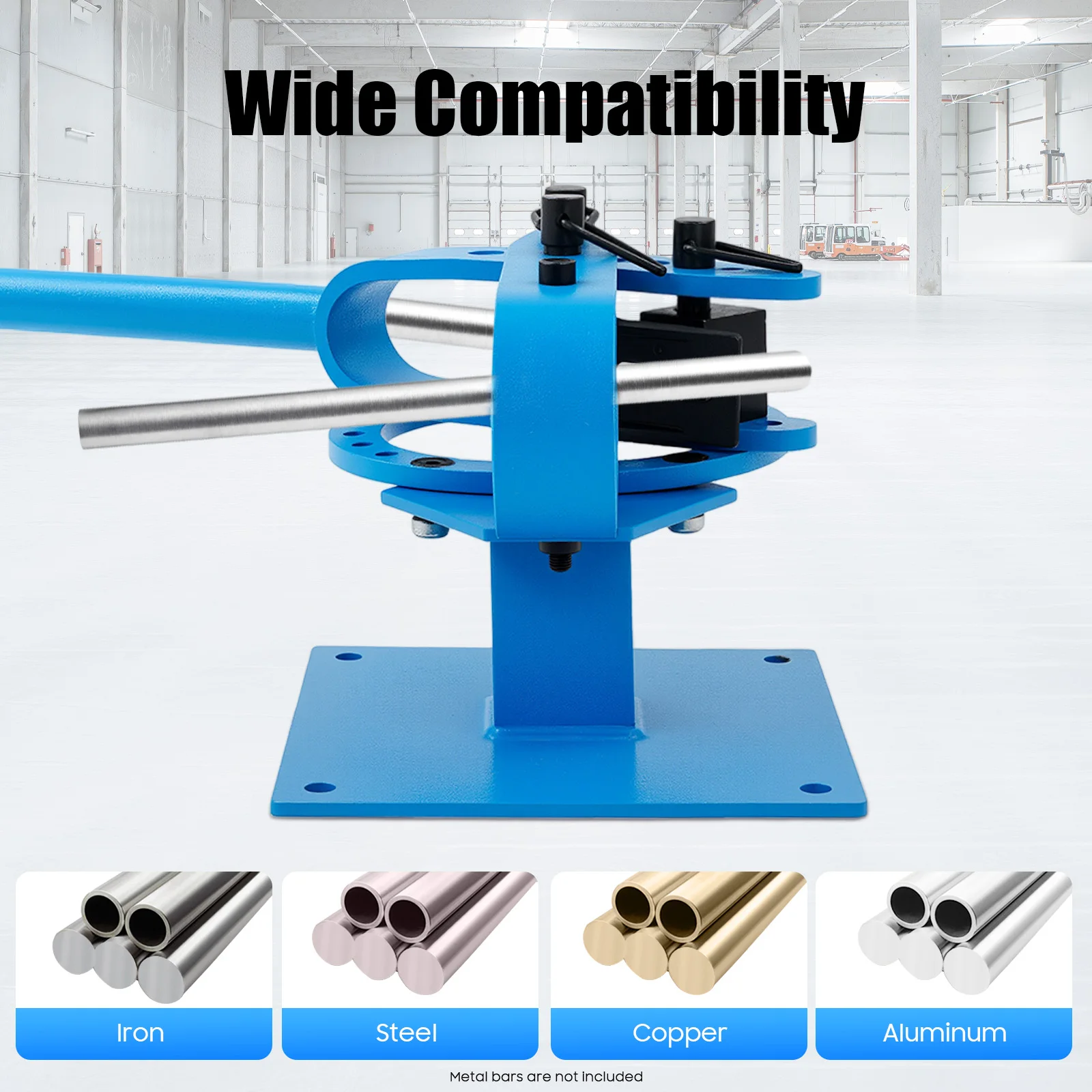 Manual Pipe Bender with 7 Sizes Dies 1