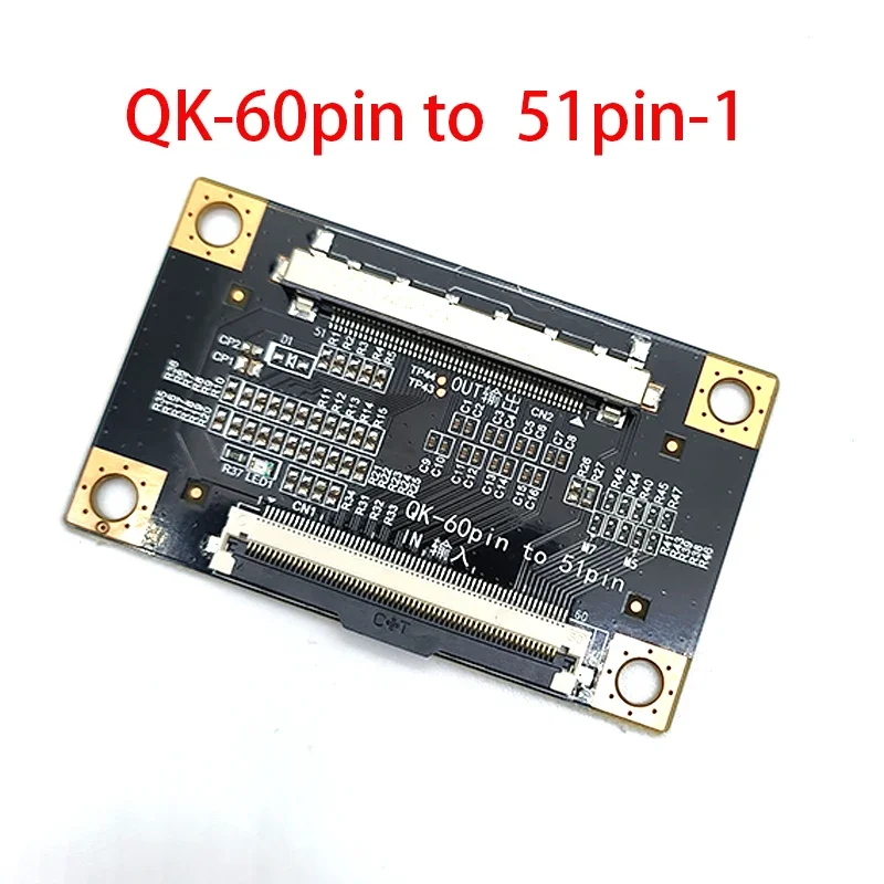 12PCS for l g 2 X 60pin UHD 51pin 2 X 68pin VB1 LCD Screen Adapter Board 4K Adapter Samsung TV QK96P to 51P QK-68P 60PIN to 51pi