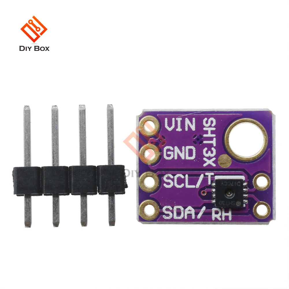 Ban Đầu I2C Giao Diện SHT30 SHT30-D Đầu Ra Kỹ Thuật Số Nhiệt Độ Cảm Biến Độ Ẩm Chính Xác Đột Phá Thời Tiết SHT30-DIS Cho Arduino