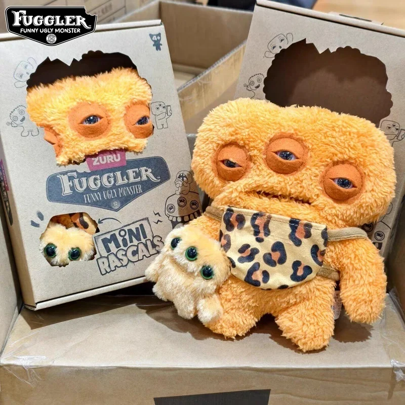 

Official Fuggler Hot Sale Unny Ugly Monster Plush Doll Mini Rascals Baby Series Ugly Cute Collectible Christma Toy Birthday Gift