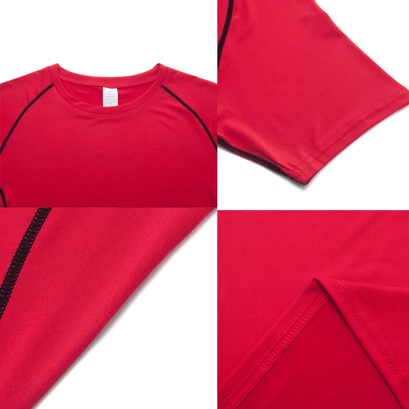 2099 Compression Shirts Men Sun Protection Sports Second Skin Running T-Shirt Men's Gym Fitness Rashgarda MMA Workout Clothing image 6