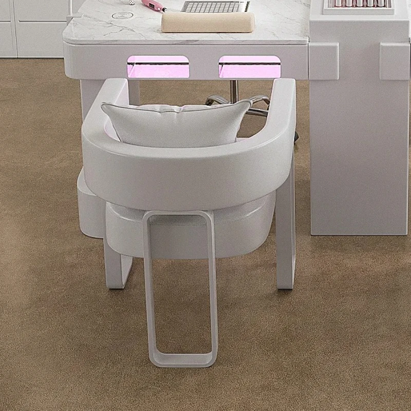 

Curved Reception Nail Table Hutch Beauty Piccola Reception for Beauty Salon Table Tables Supermarket Cashier Counter Table Annke