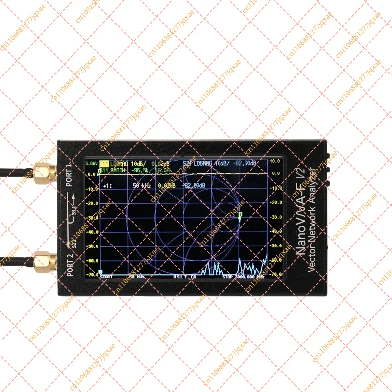 for   NanoVNA-F V2 3GHz Vector Network Analyzer, 4.3