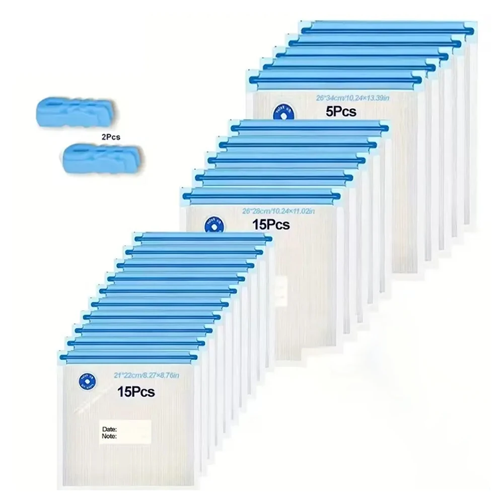 Home Vacuum Sealer Textured Vacuum Bag For Long Term Freshness Impurity Prevention Secure Transportation Sturdy Tear Resistant
