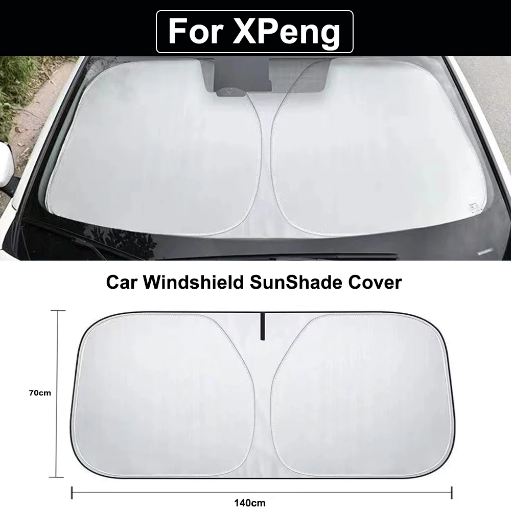 Car Windshield SunShade Cover for XPeng Xiaopeng P5 P7 G9 G3i Smart 4 Anti UV Car Accessories