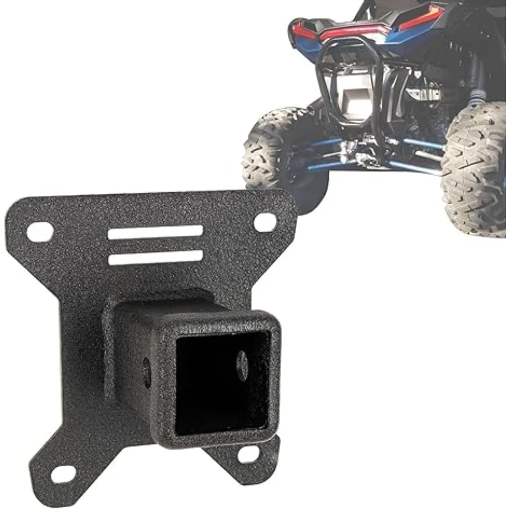 

Motorycycle 2Inch UTV Rear Receiver Hitch Heavy Duty Tow Hitch Fits for Polaris RZR 1000 XP & RZR XP 4 1000 Models 2014-2024