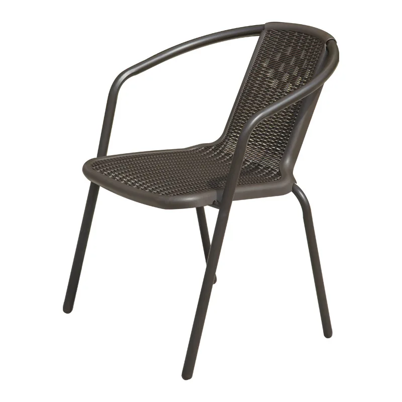Outdoor tables and chairs, terrace imitation rattan chairs, courtyard balcony, outdoor stalls, open-air leisure