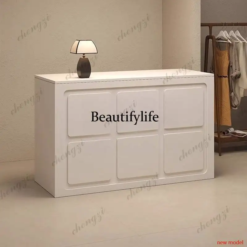 A68Storage Design Reception Desks Black Checkout Classic White Reception Desks Luxury Modern Recepcion Mostrador Office Furnitur