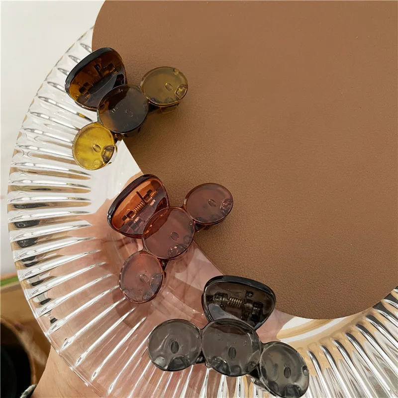 

3pc Fashion Small Black Shark Clip Nice High-end Style Grab Clip Hair Accessory Hair Claw for Women Girls