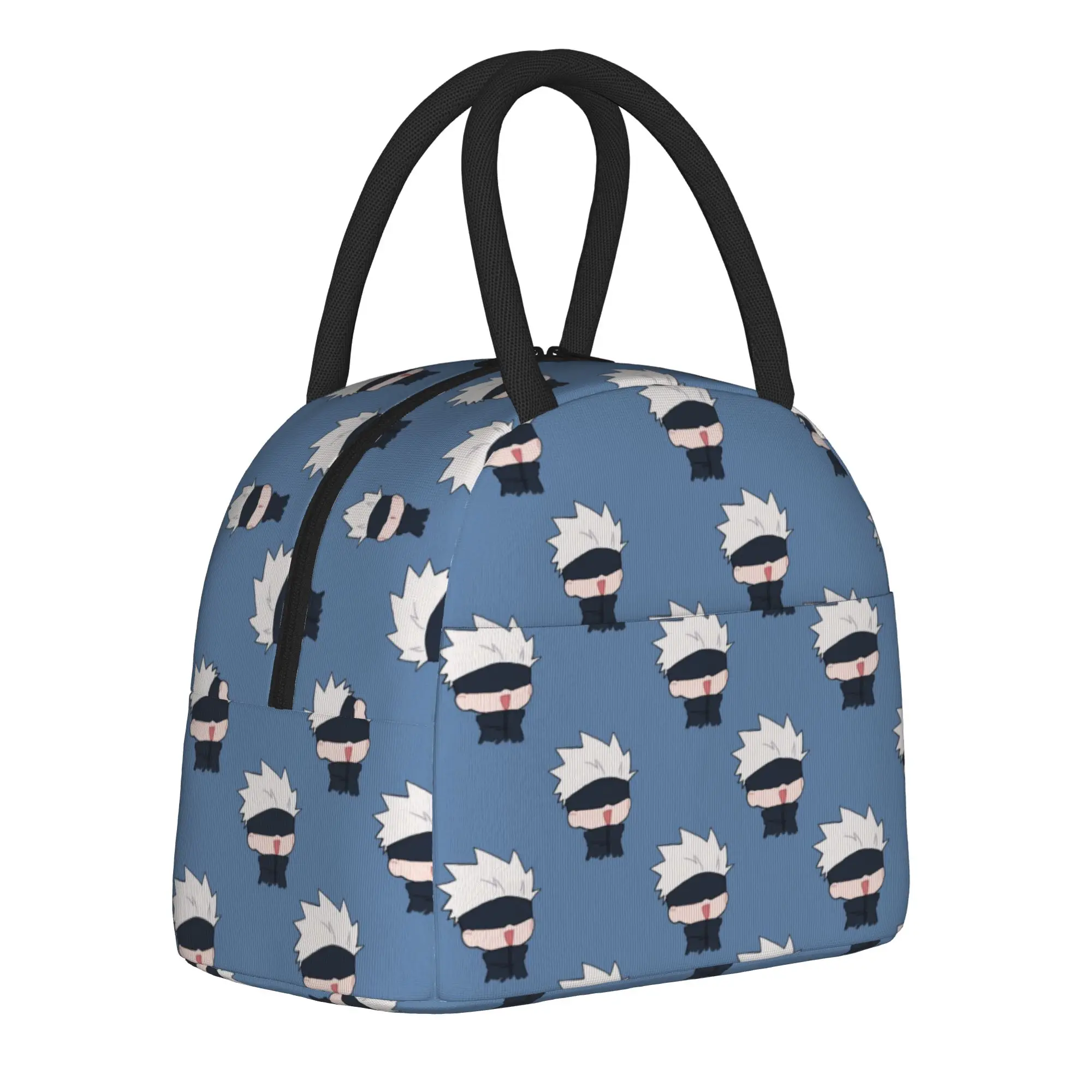 

Jujutsus Kaisens Thermal Insulated Lunch Bag for Office Portable Food Bag Men Women Cooler Thermal Lunch Boxes