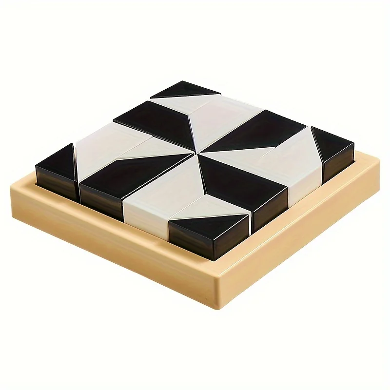 120 Level Hidden Block Puzzle: 3+ Years, ABS Material, Enhances Logic and Spatial Reasoning, Suitable for 3-8 Year Olds