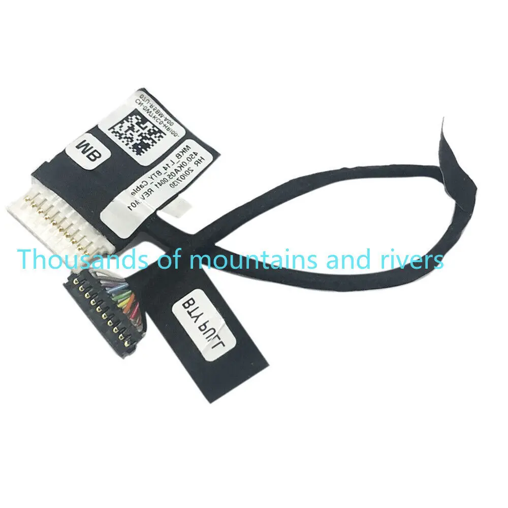 PARA DELL LATITUDE 3510 3410 LAPTOP CABO DE BATERIA CONECTOR DE FIO W7KC0 0W7KC0 FT