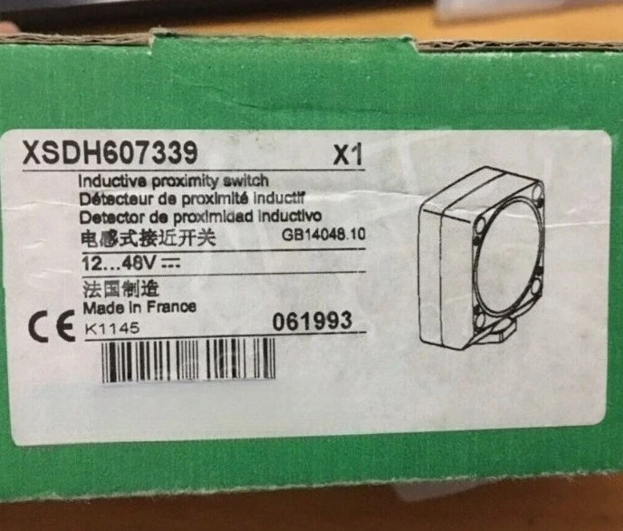 Brand New Original Quality Assurance Proximity Switch XSD-H607339 XSD H607339 Stock New Fast Delivery