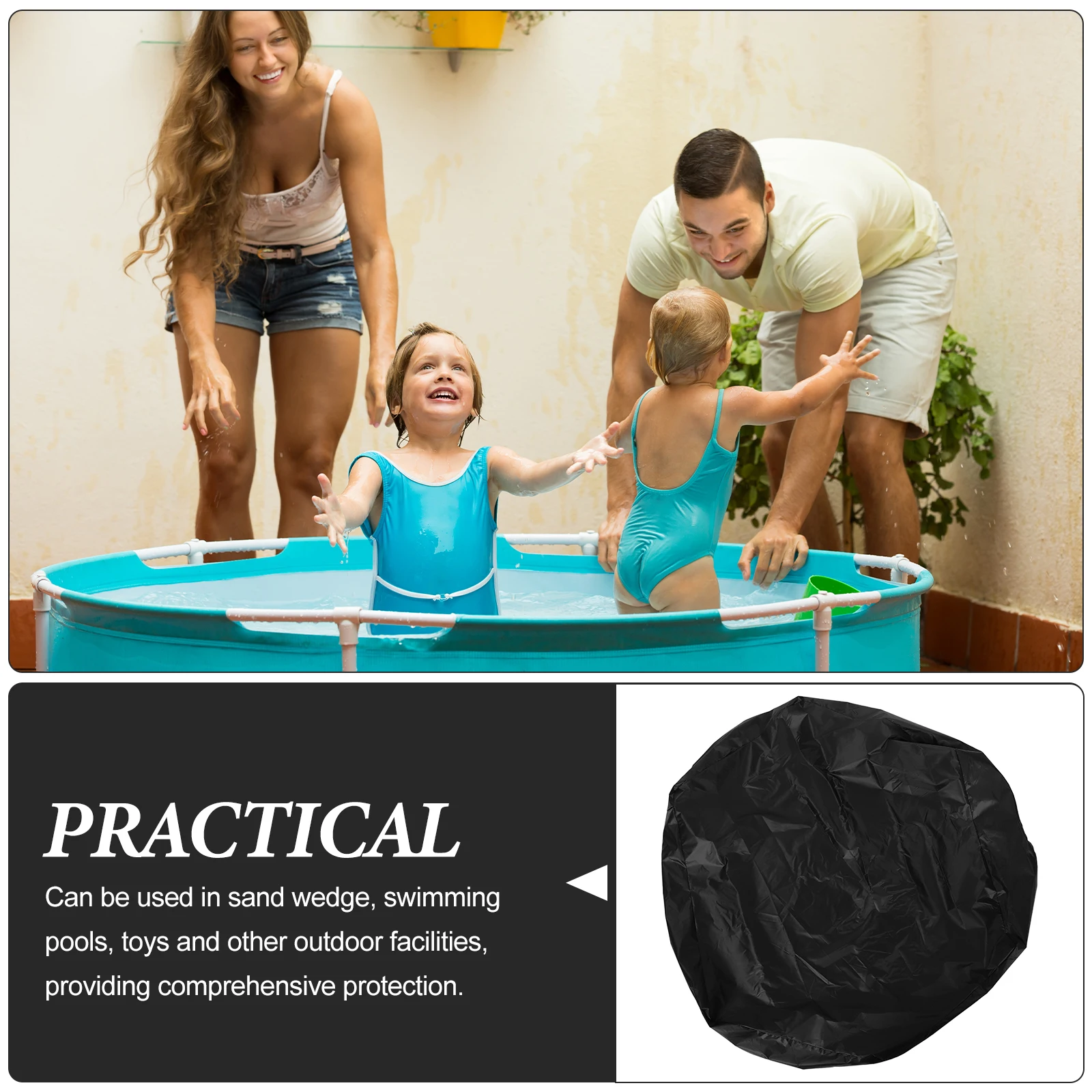 

1 set 1 Set Waterproof Protective Cover For Garden Sandbox Dustproof Uv Resistant Durable Outdoor Cover