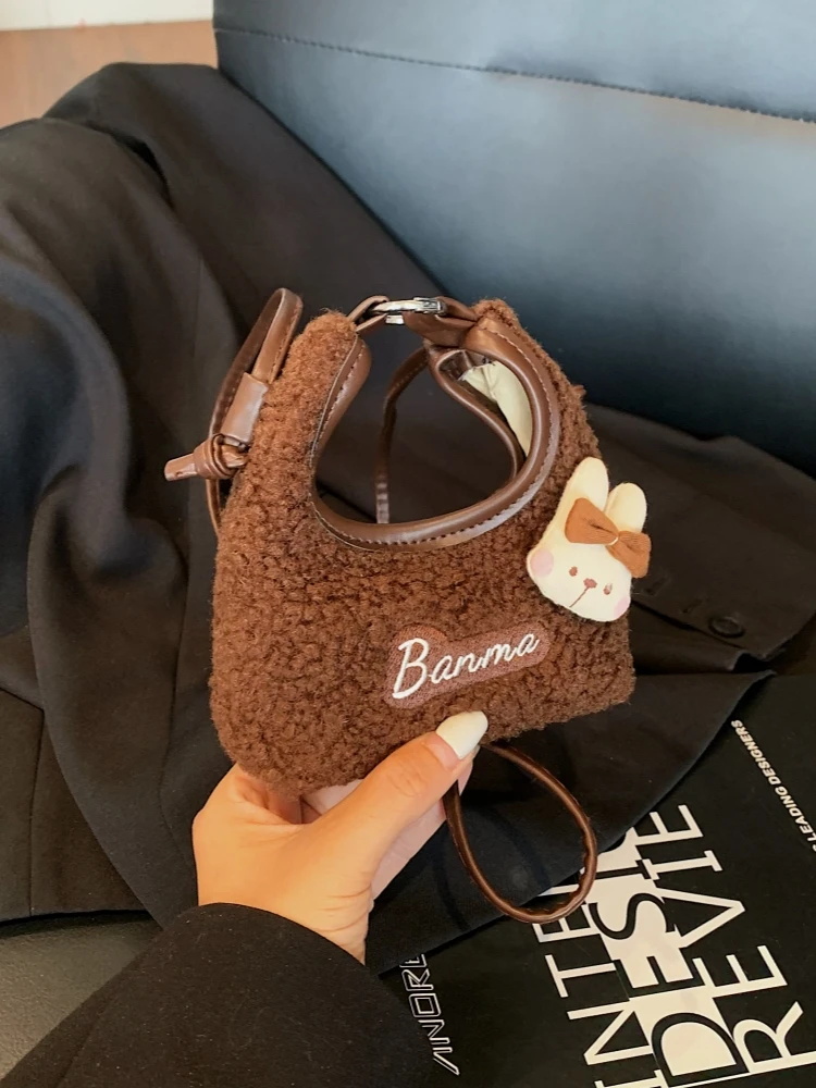 

Смачная сумка через плечо для женщин, сумка для губной помады, милая универсальная ручная сумка, мягкая корейская сумка на одно плечо