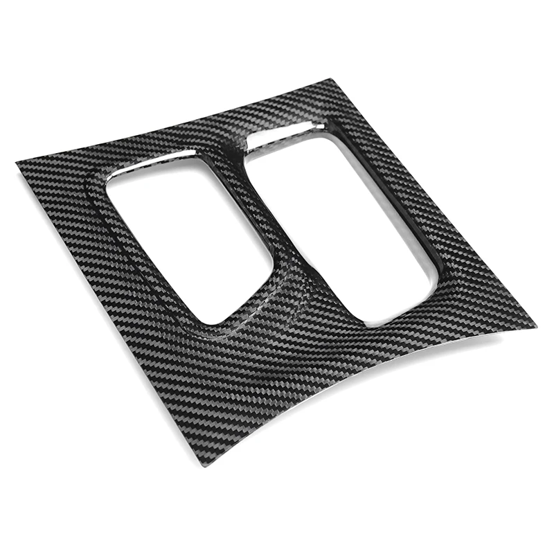 

Carbon Fiber Car Interior Accessories Center Shifter Panel Frame For Dodge Charger 2015-2023 Trims Dashboard Kits