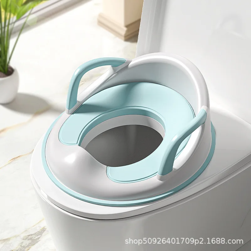 Children's Toilet Seat Step Rack for Baby Boys and Girls Covered with Stairs for Children To Sit On